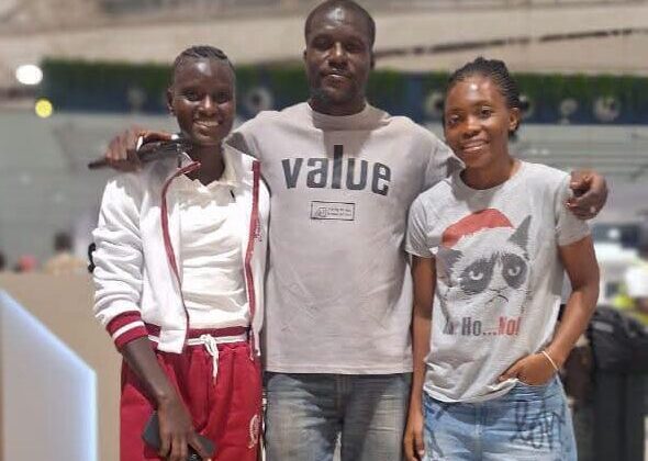 Duo Ellen Gai and Alhassan Fatima